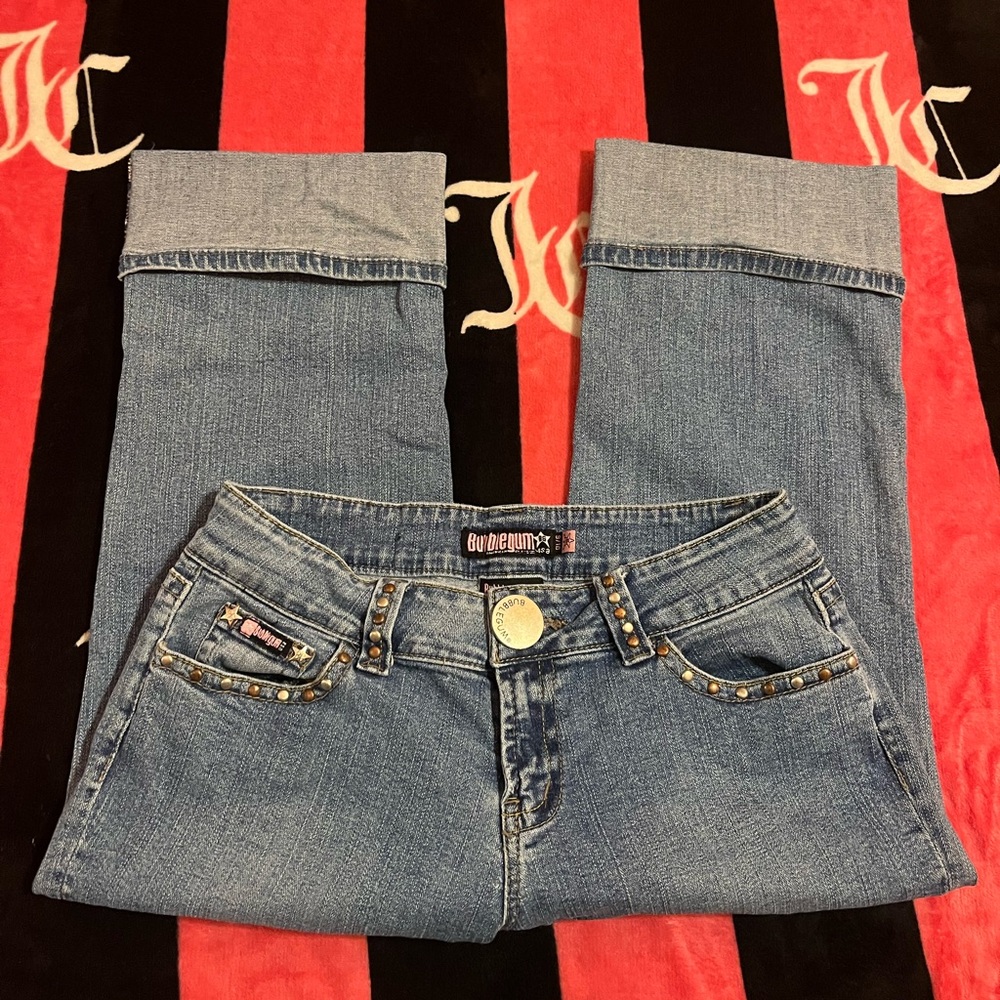 Vintage Bubblegum capri jeans